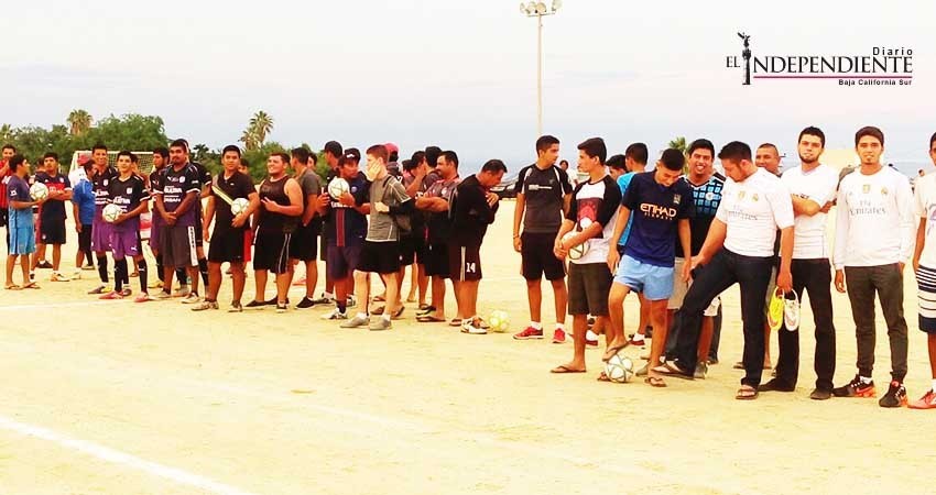 Inauguran torneo de fútbol 7 en Buena Vista