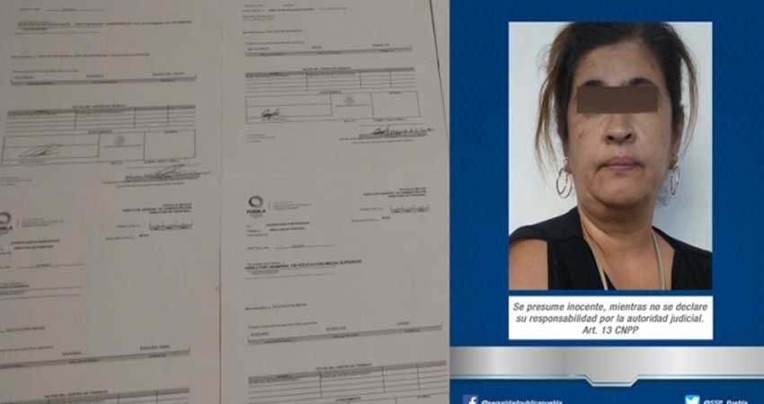 Detienen a mujer que vendía plazas ‘apócrifas’ de la SEP en Puebla