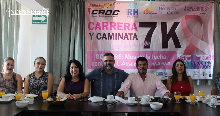 Croc, AHLC y Asociación de Recursos Humanos invitan a carrera contra el cáncer de mama
