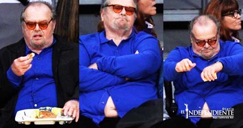 Jack Nicholson alarma a sus fans por su aumento de peso