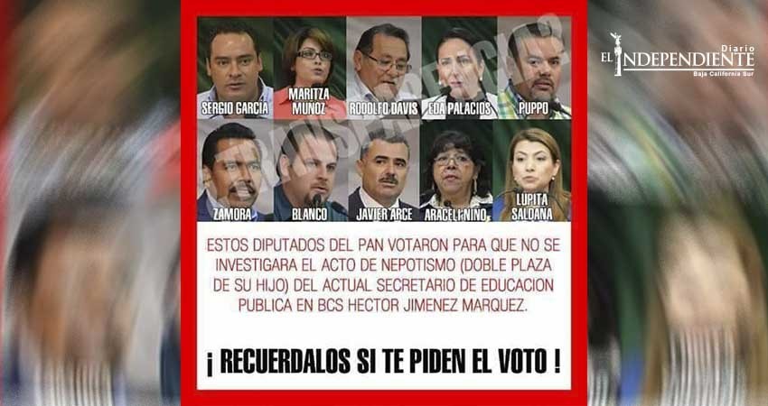 Arremeten contra diputados que votaron contra informe de caso SEP Arremeten contra diputados que votaron contra informe de caso SEP