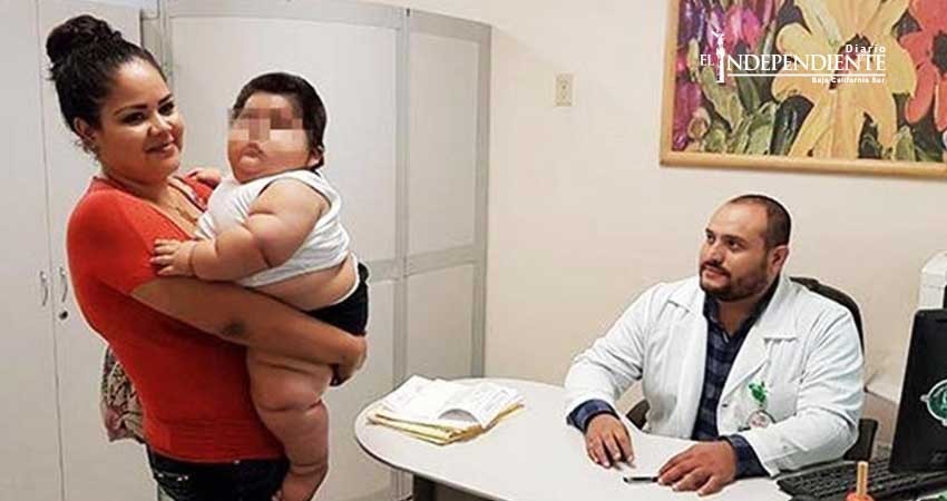 Investiga IMSS caso de bebé que a los 10 meses pesa 28 kilos Investiga IMSS caso de bebé que a los 10 meses pesa 28 kilos