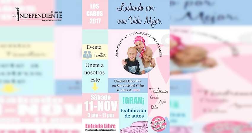 Invitan a participar en el evento “Luchando por una vida mejor contra el cáncer” a beneficio de personas con cáncer Invitan a participar en el evento “Luchando por una vida mejor contra el cáncer” a beneficio de personas con cáncer