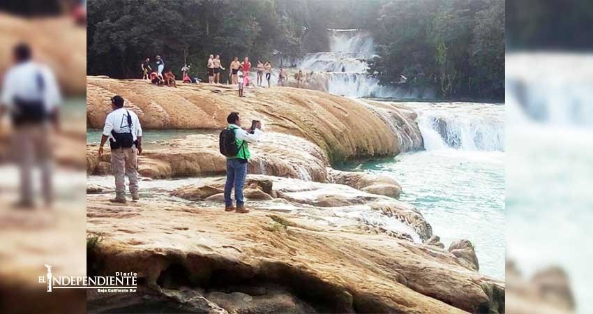 Sismo pudo haber desviado cauce de cascadas Agua Azul Sismo pudo haber desviado cauce de cascadas Agua Azul