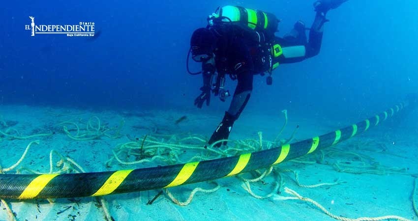 Cable de fibra óptica para conectar a BCS con México costará 800 MDD; estará listo en 2021 Cable de fibra óptica para conectar a BCS con México costará 800 MDD; estará listo en 2021