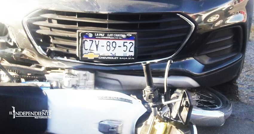 Siguen los accidentes en CSL, atropellaron a un repartidor de pollos Siguen los accidentes en CSL, atropellaron a un repartidor de pollos