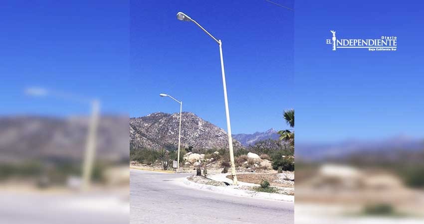 Al menos un 30% de colonias en CSL carecen de alumbrado público Al menos un 30% de colonias en CSL carecen de alumbrado público