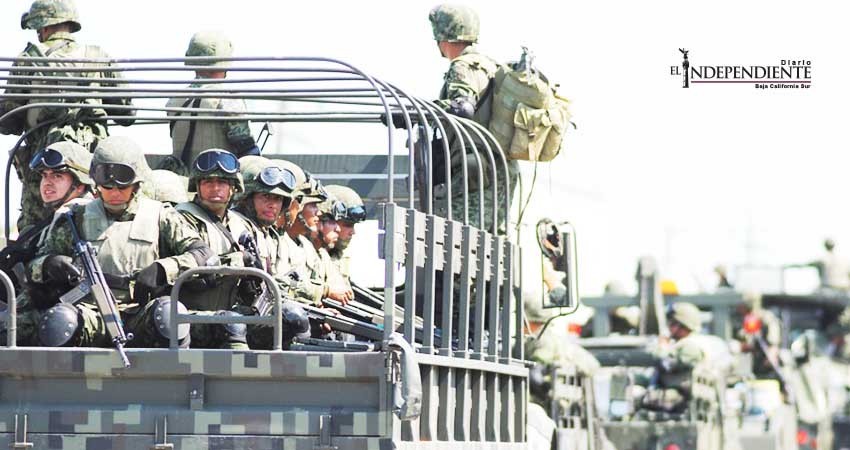 Durante el último mes arribaron 300 elementos federales más a BCS Durante el último mes arribaron 300 elementos federales más a BCS