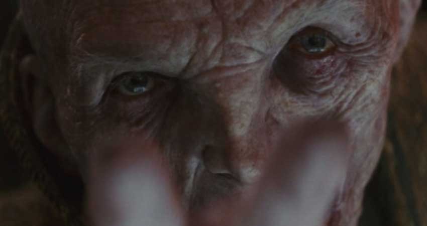 Andy Serkis: Snoke fue torturado antes de 'Los Últimos Jedi' Andy Serkis: Snoke fue torturado antes de 'Los Últimos Jedi'