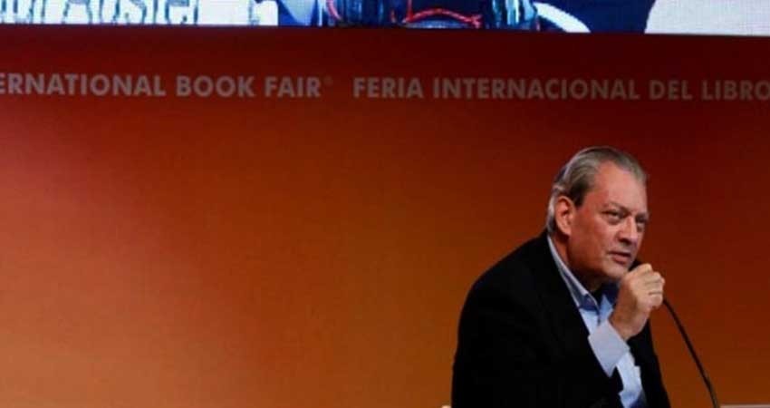 Paul Auster presenta su novela '4 3 2 1' en la FIL Paul Auster presenta su novela '4 3 2 1' en la FIL