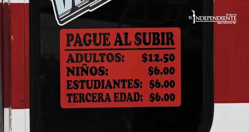 No habrá descuento a estudiantes en fines de semana y vacaciones No habrá descuento a estudiantes en fines de semana y vacaciones