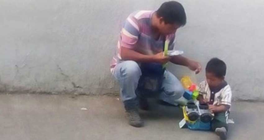 Un soldado mexicano conmueve a las redes sociales Un soldado mexicano conmueve a las redes sociales