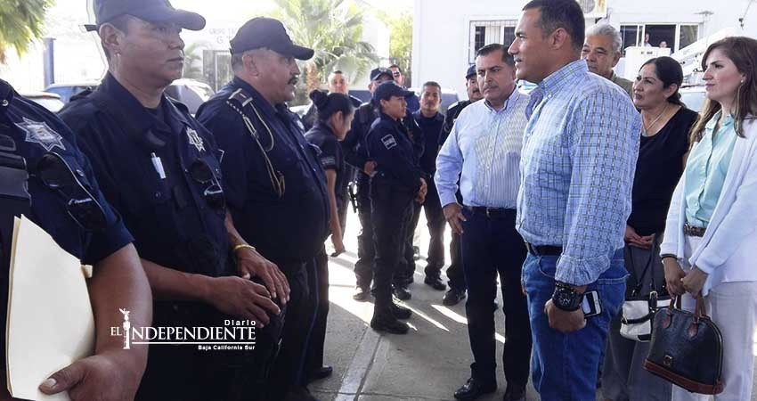 Hay plena voluntad del nuevo director de la policía por entregar buenos resultados: alcalde Hay plena voluntad del nuevo director de la policía por entregar buenos resultados: alcalde