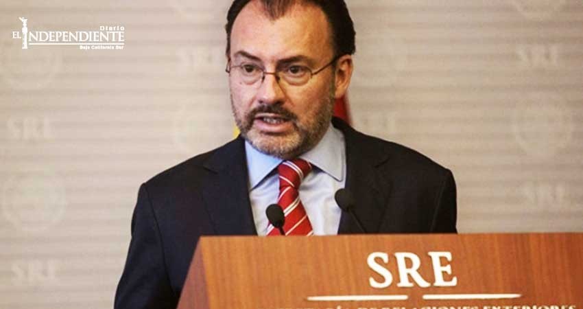 Videgaray descarta contender en comicios de 2018 Videgaray descarta contender en comicios de 2018