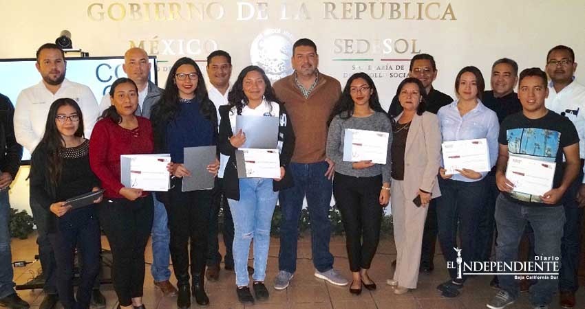 Jóvenes hacen la diferencia cuando la meta es trabajar por BCS: Sedesol Jóvenes hacen la diferencia cuando la meta es trabajar por BCS: Sedesol