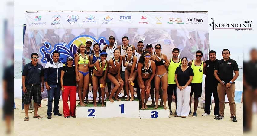 BCS consigue una medalla de oro histórica en el Tour de Voleibol de Playa BCS consigue una medalla de oro histórica en el Tour de Voleibol de Playa