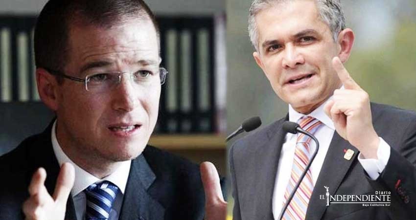 Anaya se destapa por candidatura del Frente; Mancera rechaza sumarse a su campaña Anaya se destapa por candidatura del Frente; Mancera rechaza sumarse a su campaña