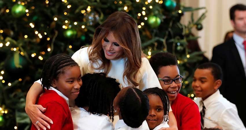 ¿Viste cómo decoró Melania la Casa Blanca para Navidad? ¿Viste cómo decoró Melania la Casa Blanca para Navidad?