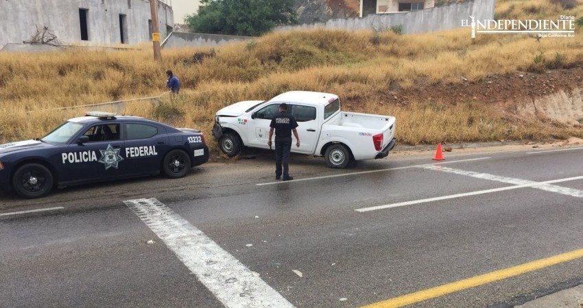 Pavimento mojado ocasiona múltiples choques en San José del Cabo Pavimento mojado ocasiona múltiples choques en San José del Cabo