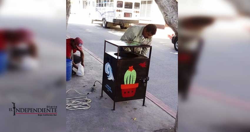 Amigos de CSL donan a la ciudad nuevos contenedores de basura Amigos de CSL donan a la ciudad nuevos contenedores de basura