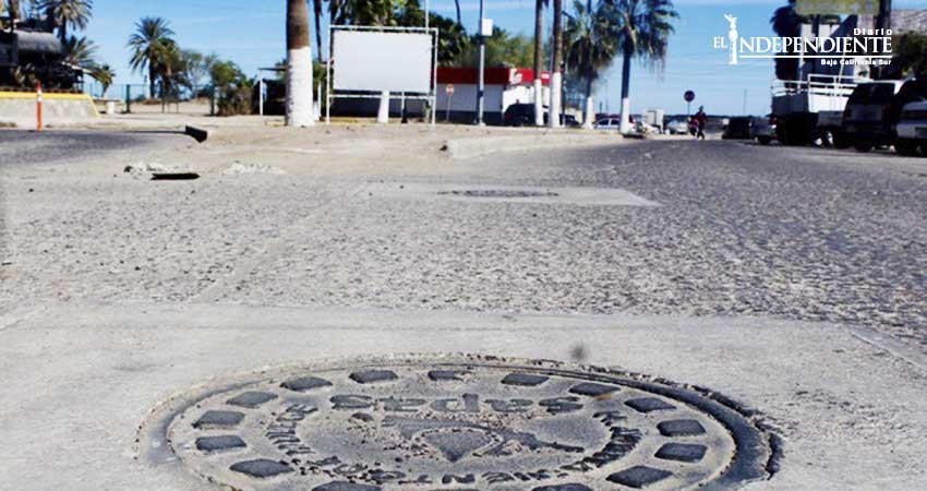 Brotan irregularidades en construcción de laguna de oxidación de Santa Rosalía