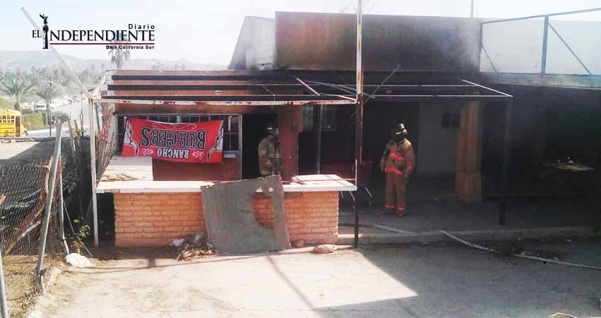 Se incendia domicilio en la colonia centro de SJC