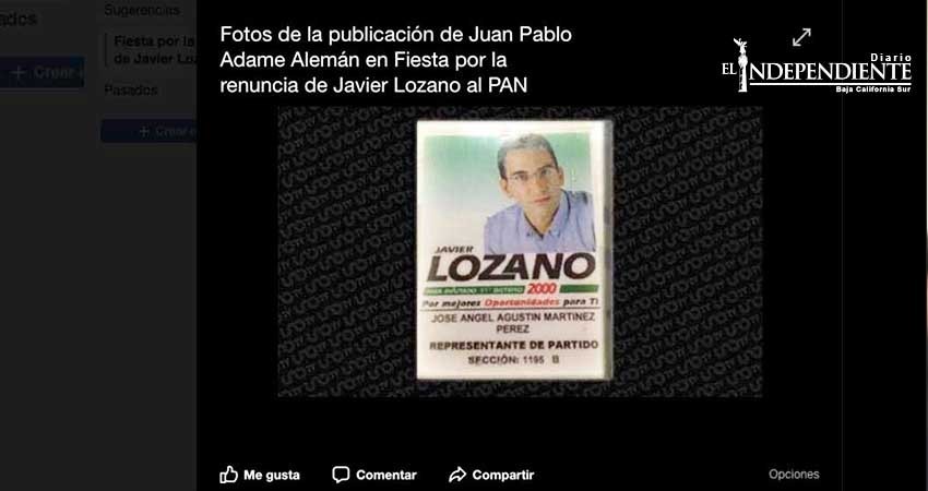 Panista convoca a fiesta en El Ángel por renuncia de Lozano Panista convoca a fiesta en El Ángel por renuncia de Lozano