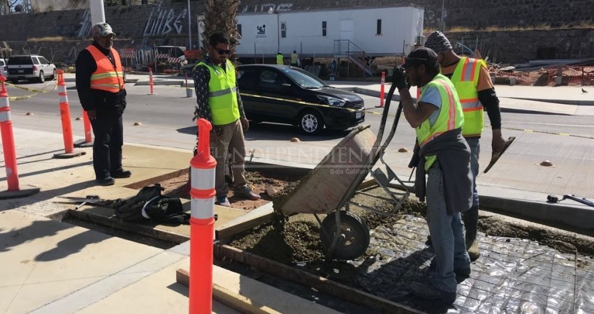 Interrumpirán trabajos del malecón para el Carnaval La Paz 2018 Interrumpirán trabajos del malecón para el Carnaval La Paz 2018