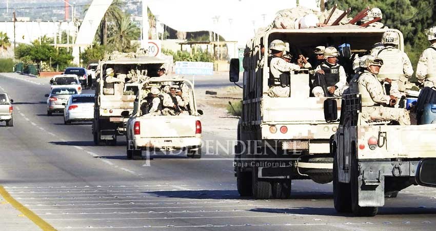 “Refuerzo militar arribará a BCS cuando haya instalaciones”: Carlos Mendoza