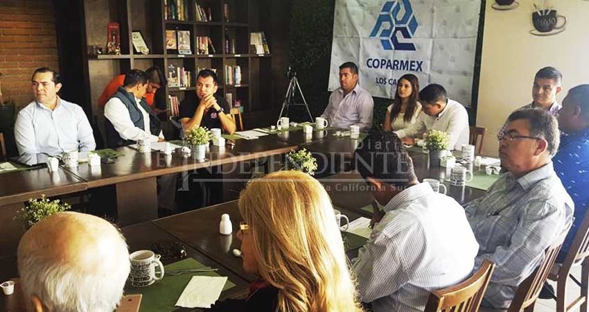 Coparmex Los Cabos buscará acercamiento con candidatos Coparmex Los Cabos buscará acercamiento con candidatos