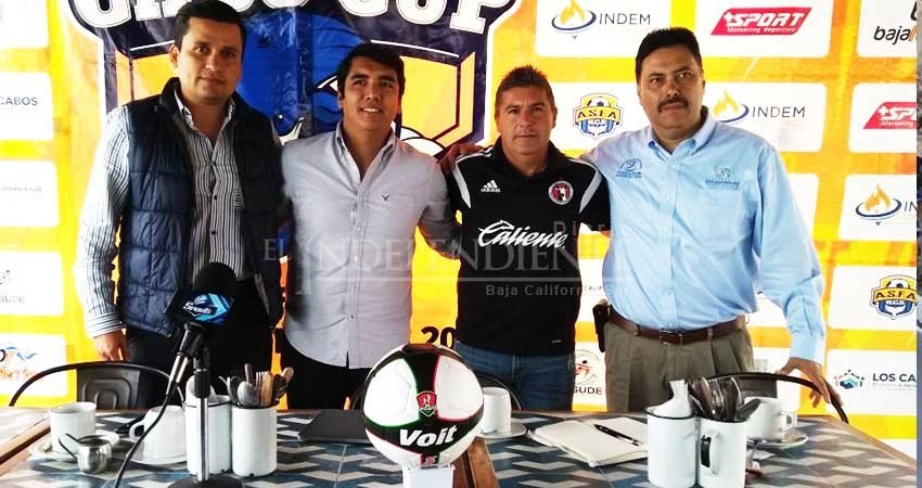 Presentan en La Paz, la Copa Cabo Cup 2018 Presentan en La Paz, la Copa Cabo Cup 2018