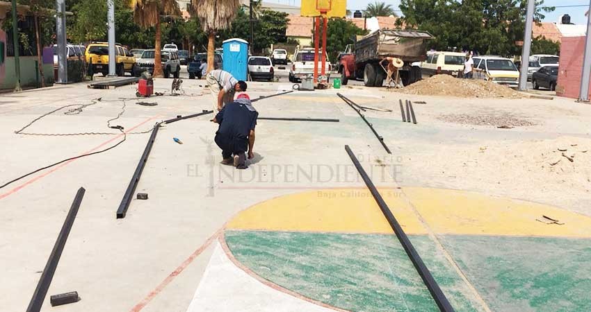 Inicia el Ayto de La Paz trabajos de construcción y rehabilitación de espacios públicos Inicia el Ayto de La Paz trabajos de construcción y rehabilitación de espacios públicos