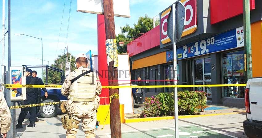 Asesinan a un hombre en la colonia Fco Villa de La Paz Asesinan a un hombre en la colonia Fco Villa de La Paz