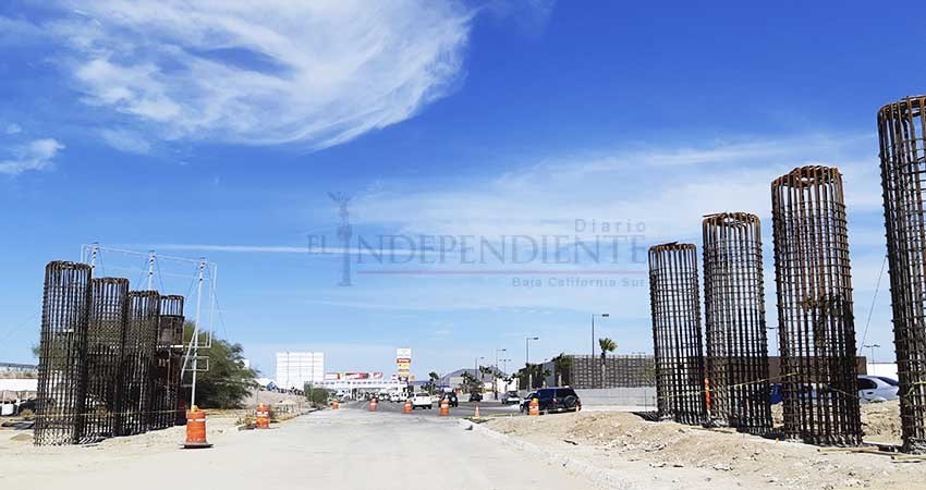 Con inversión de 40 mdp se construye puente “Cola de la Ballena” en La Paz Con inversión de 40 mdp se construye puente “Cola de la Ballena” en La Paz