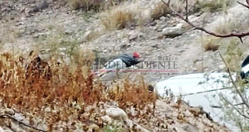 Un menor de edad ejecutado en La Paz; aventaron su cuerpo a un bordo Un menor de edad ejecutado en La Paz; aventaron su cuerpo a un bordo