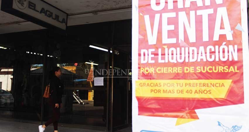 Tras 40 años, tienda El Águila de La Paz anuncia su cierre Tras 40 años, tienda El Águila de La Paz anuncia su cierre