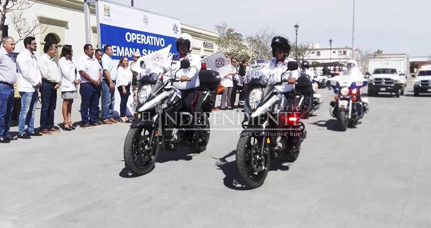 Activan en Los Cabos el operativo “Semana Santa 2018”