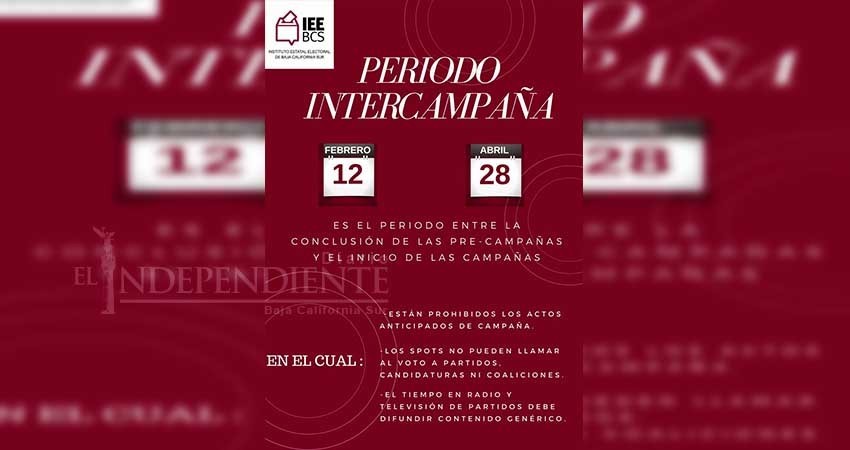 Prohibido el proselitismo para candidaturas locales hasta el 28 de abril Prohibido el proselitismo para candidaturas locales hasta el 28 de abril