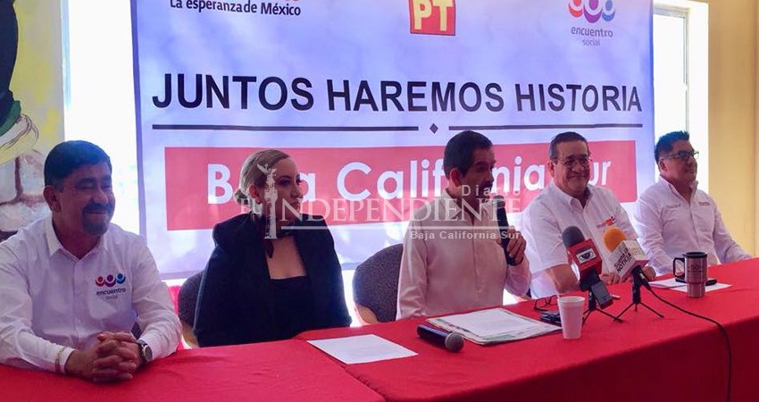 Presenta coalición “Juntos Haremos Historia” a candidatos a diputados federales Presenta coalición “Juntos Haremos Historia” a candidatos a diputados federales