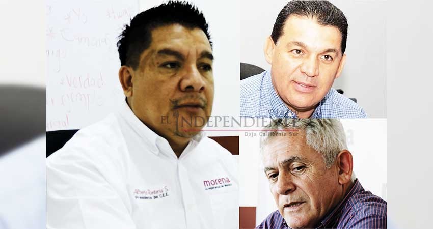Aspirantes de Morena a la alcaldía de La Paz se pronuncian contra la minería tóxica Aspirantes de Morena a la alcaldía de La Paz se pronuncian contra la minería tóxica