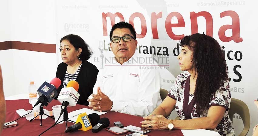 Morena y PES romperán coalición con PT en BCS si comité nacional acepta Morena y PES romperán coalición con PT en BCS si comité nacional acepta