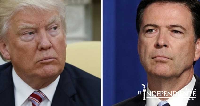 Comey compara a Trump con un jefe de la mafia Comey compara a Trump con un jefe de la mafia