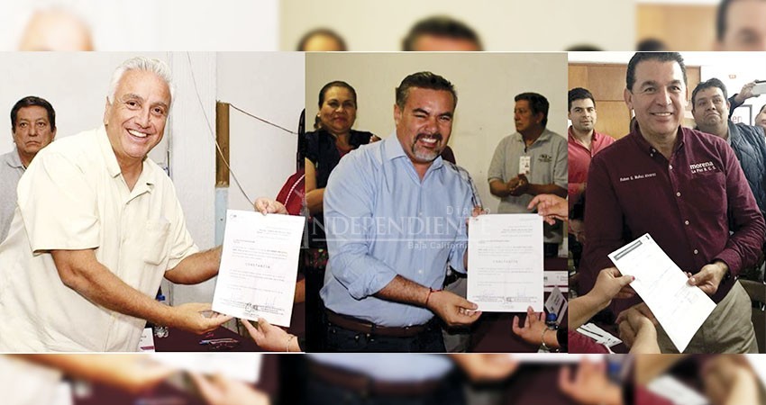 Recibieron constancia los candidatos a la alcaldía de La Paz Recibieron constancia los candidatos a la alcaldía de La Paz