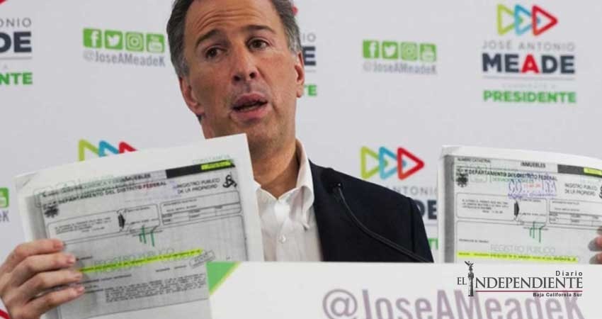 Si no tienen orden en su casa, así no pueden gobernar: Meade Si no tienen orden en su casa, así no pueden gobernar: Meade