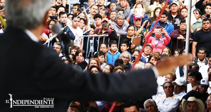 AMLO: Nadie detendrá el anhelo de millones de mexicanos por un cambio AMLO: Nadie detendrá el anhelo de millones de mexicanos por un cambio