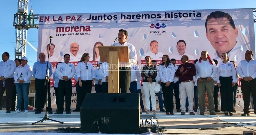 "Hoy inicia el cambio": Rubén Muñoz "Hoy inicia el cambio": Rubén Muñoz