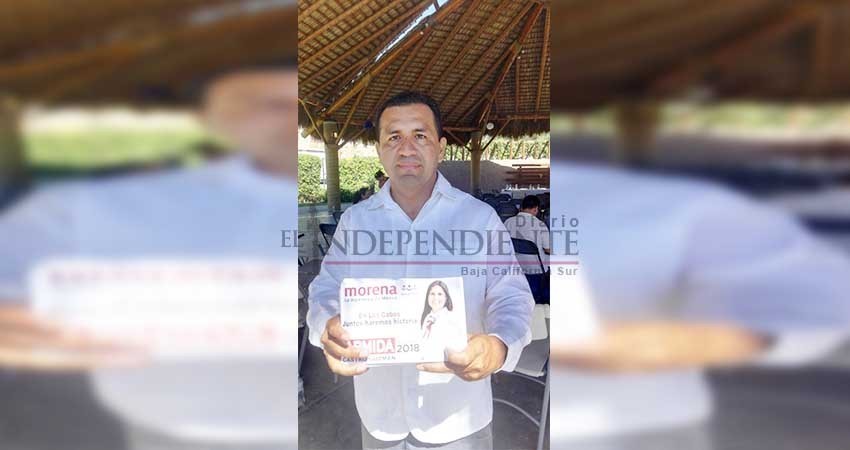 Ex aspirante a diputado por el PT se suma al equipo de Morena en Los Cabos