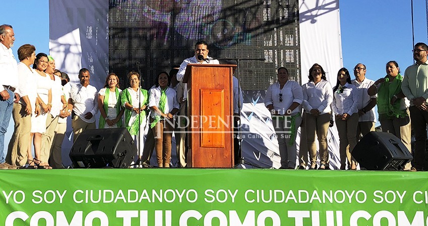 Con acto masivo de campaña Rojas Tirado arrancó campaña en CSL por Los Cabos Con acto masivo de campaña Rojas Tirado arrancó campaña en CSL por Los Cabos