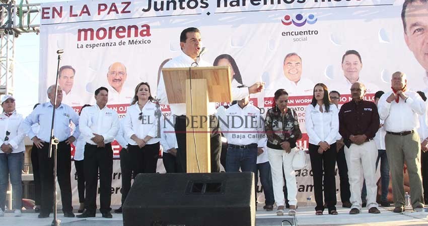 Hoy inicia el cambio, advierte Rubén Muñoz de la coalición “Juntos haremos historia” Hoy inicia el cambio, advierte Rubén Muñoz de la coalición “Juntos haremos historia”