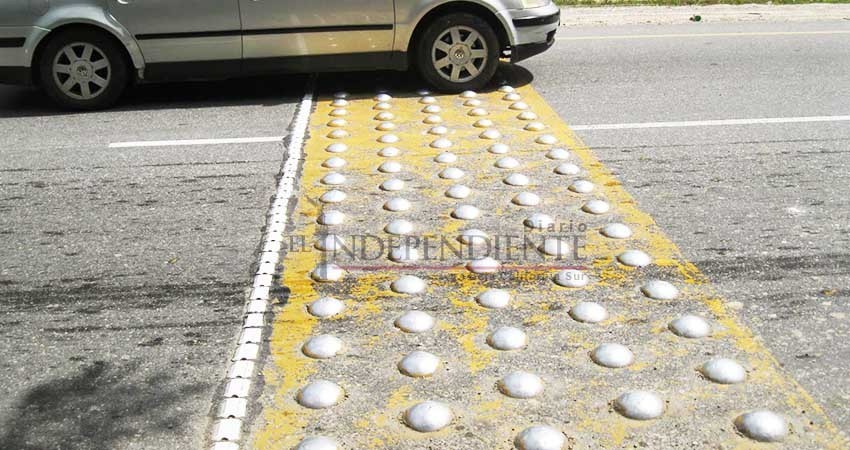 No descartan instalar de nuevo "tortuguitas" en corredor turístico No descartan instalar de nuevo "tortuguitas" en corredor turístico